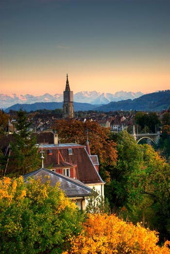 Berner Münster HDR Foto